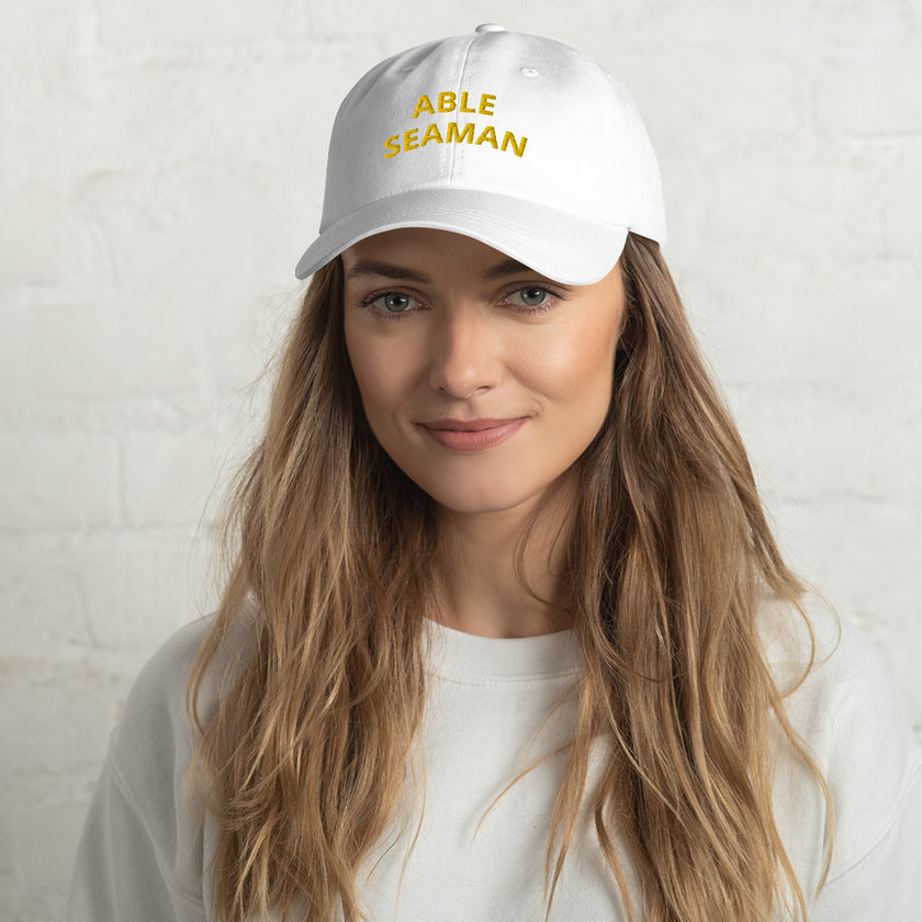 Hat with embroidery Able Seaman - IamSEAWOLF shop