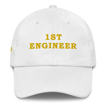 Hat with embroidery 1ST ENGINEER - IamSEAWOLF shop