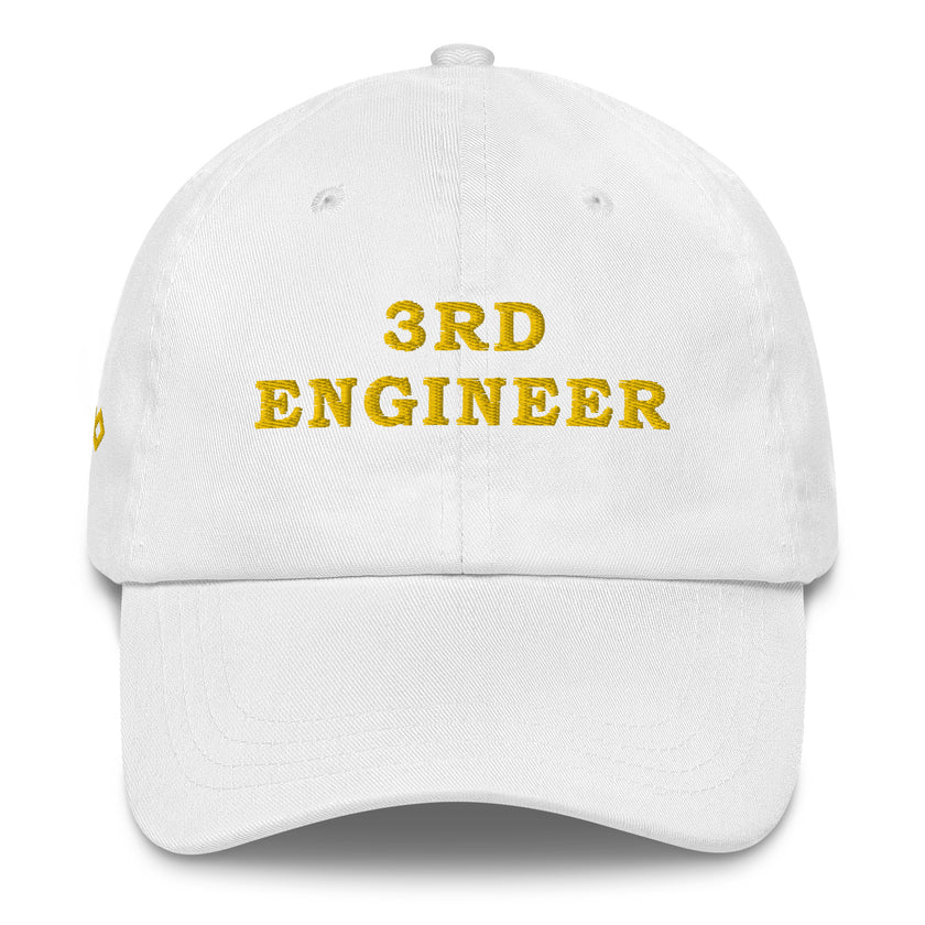 Hat with embroidery 3RD ENGINEER - IamSEAWOLF shop