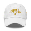 Chief Officer hat with embroidery (Choose epaulettes)