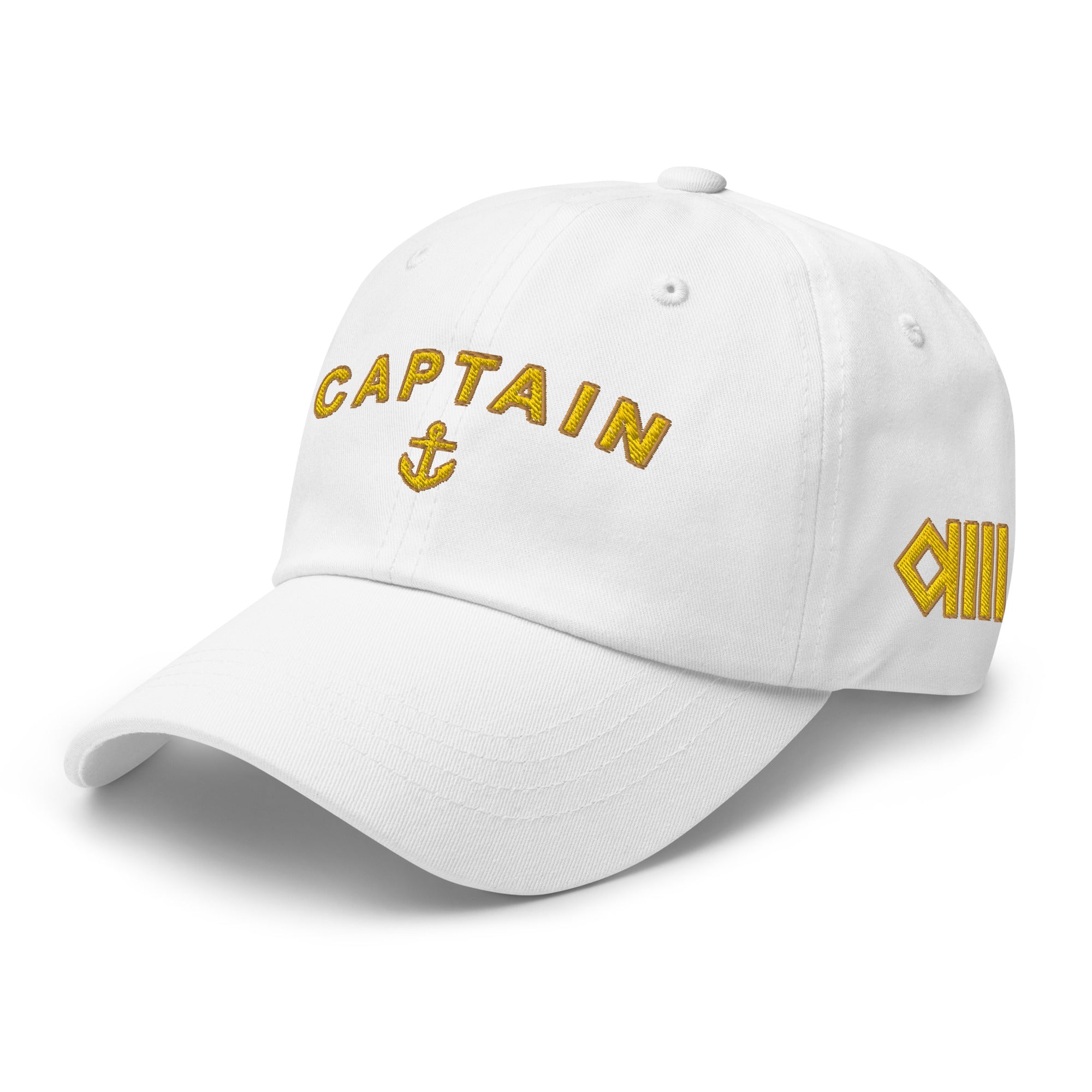 Must have hat with embroidery, Captain - IamSEAWOLF shop