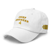 CHIEF ENGINEER hat with Embroidery (Choose epaulettes style)