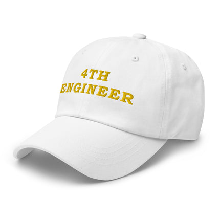 Hat with embroidery 4TH ENGINEER - IamSEAWOLF shop