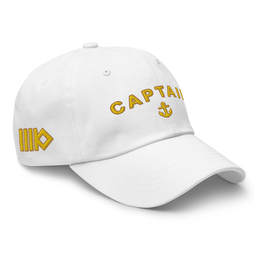 Must have hat with embroidery, Captain - IamSEAWOLF shop