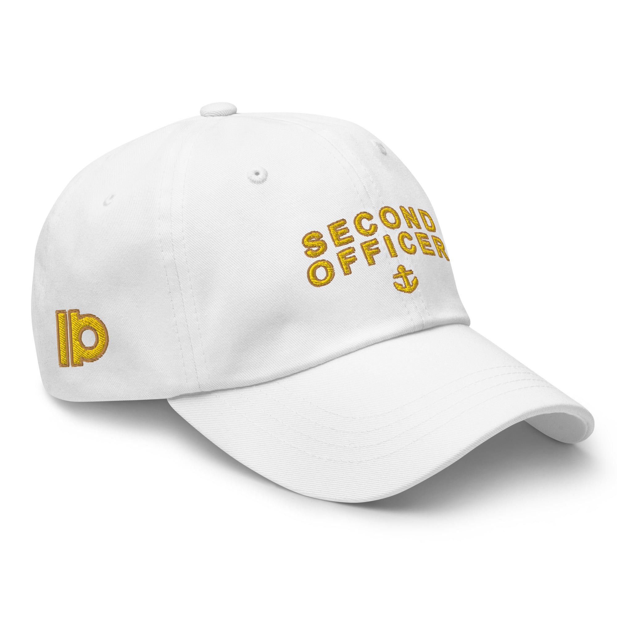 Second Officer uniform hat with embroidery - IamSEAWOLF shop