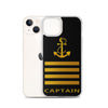 Iphone Case Captain Anchor and Stripes