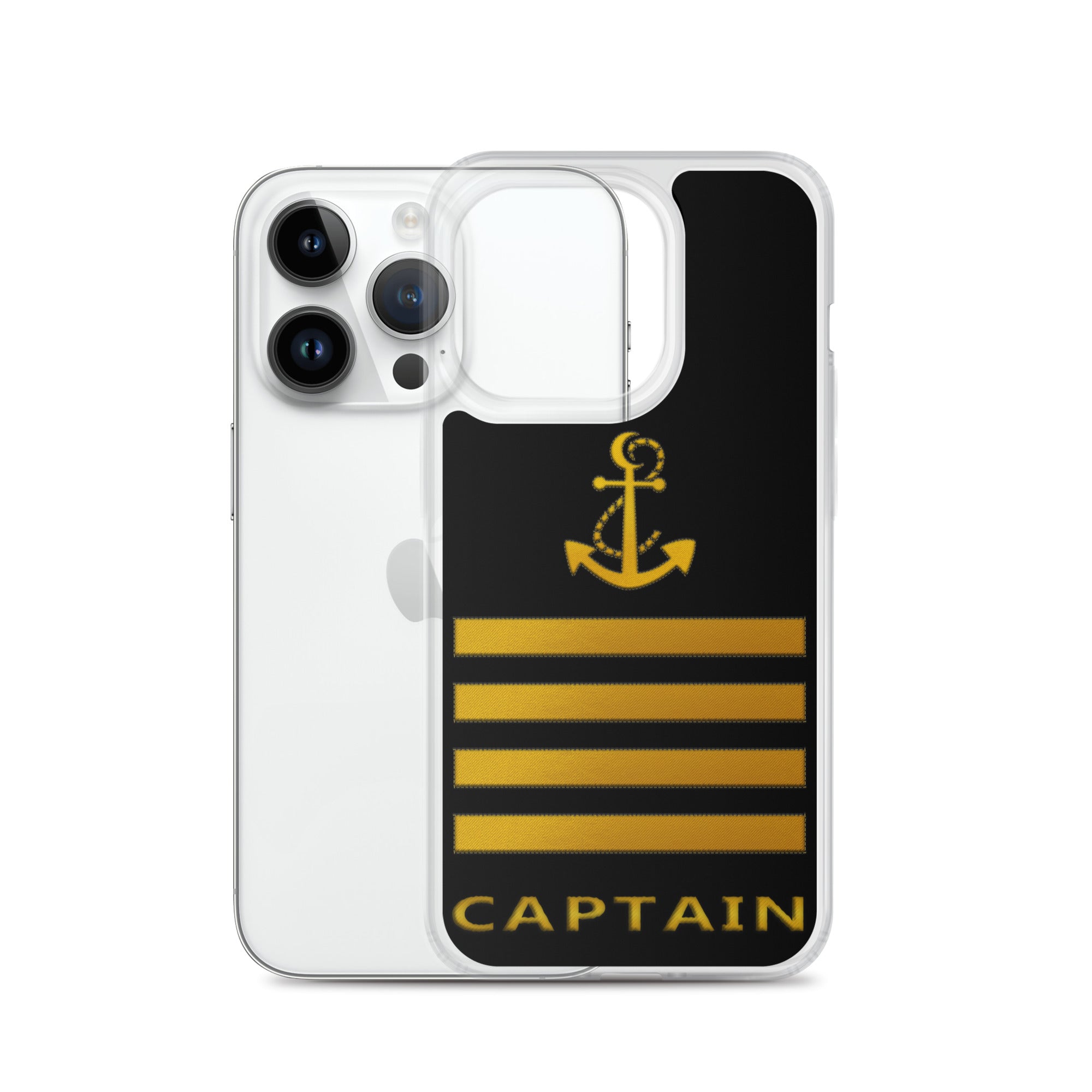 Iphone Case Captain Anchor and Stripes