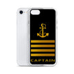 Iphone Case Captain Anchor and Stripes