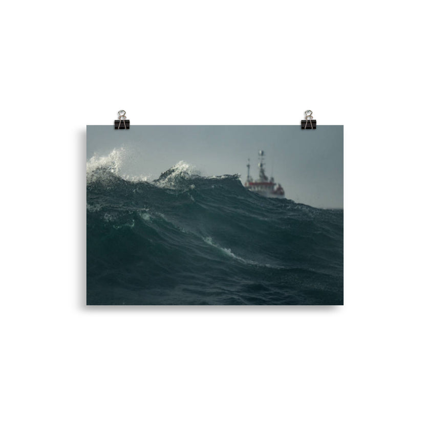 Poster waves - IamSEAWOLF shop