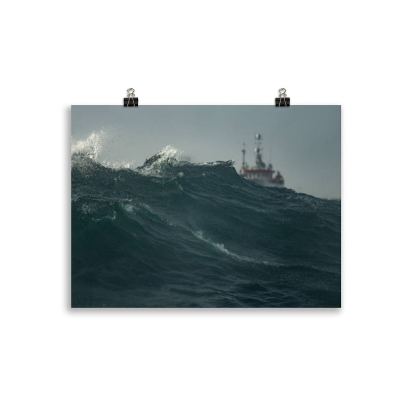 Poster waves - IamSEAWOLF shop