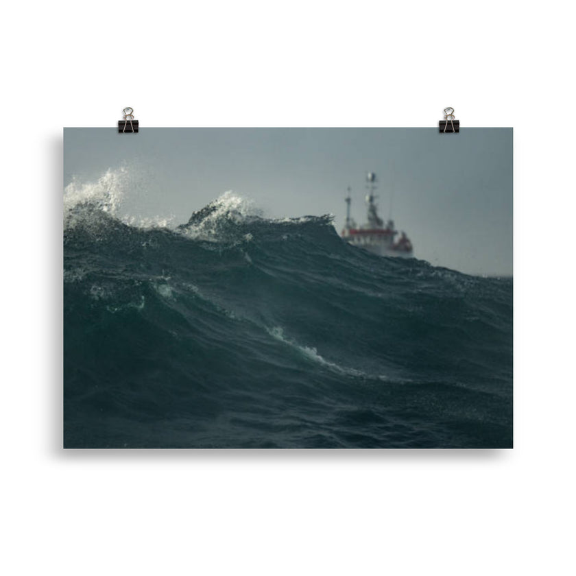 Poster waves - IamSEAWOLF shop