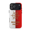 Marine Pilot iPhone case with professional maritime design