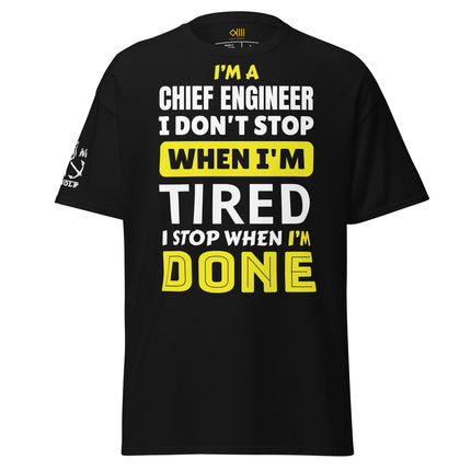 Chief engineer classic T-Shirt - IamSEAWOLF shop