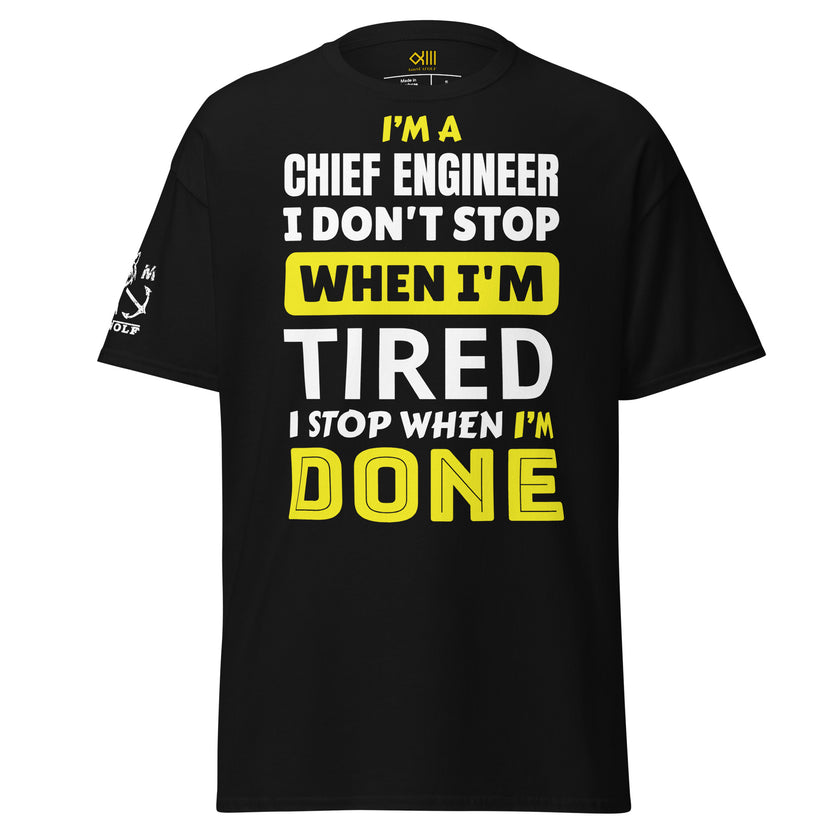 Chief engineer classic T-Shirt - IamSEAWOLF shop
