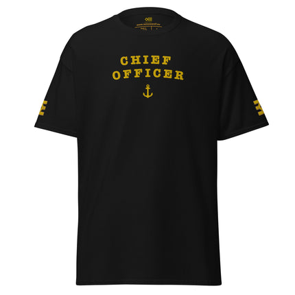 Chief Officer uniform t-shirt.