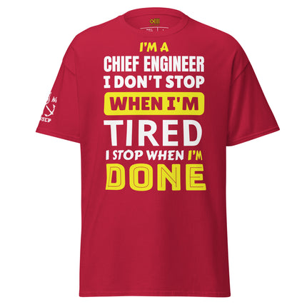 Chief engineer classic T-Shirt - IamSEAWOLF shop
