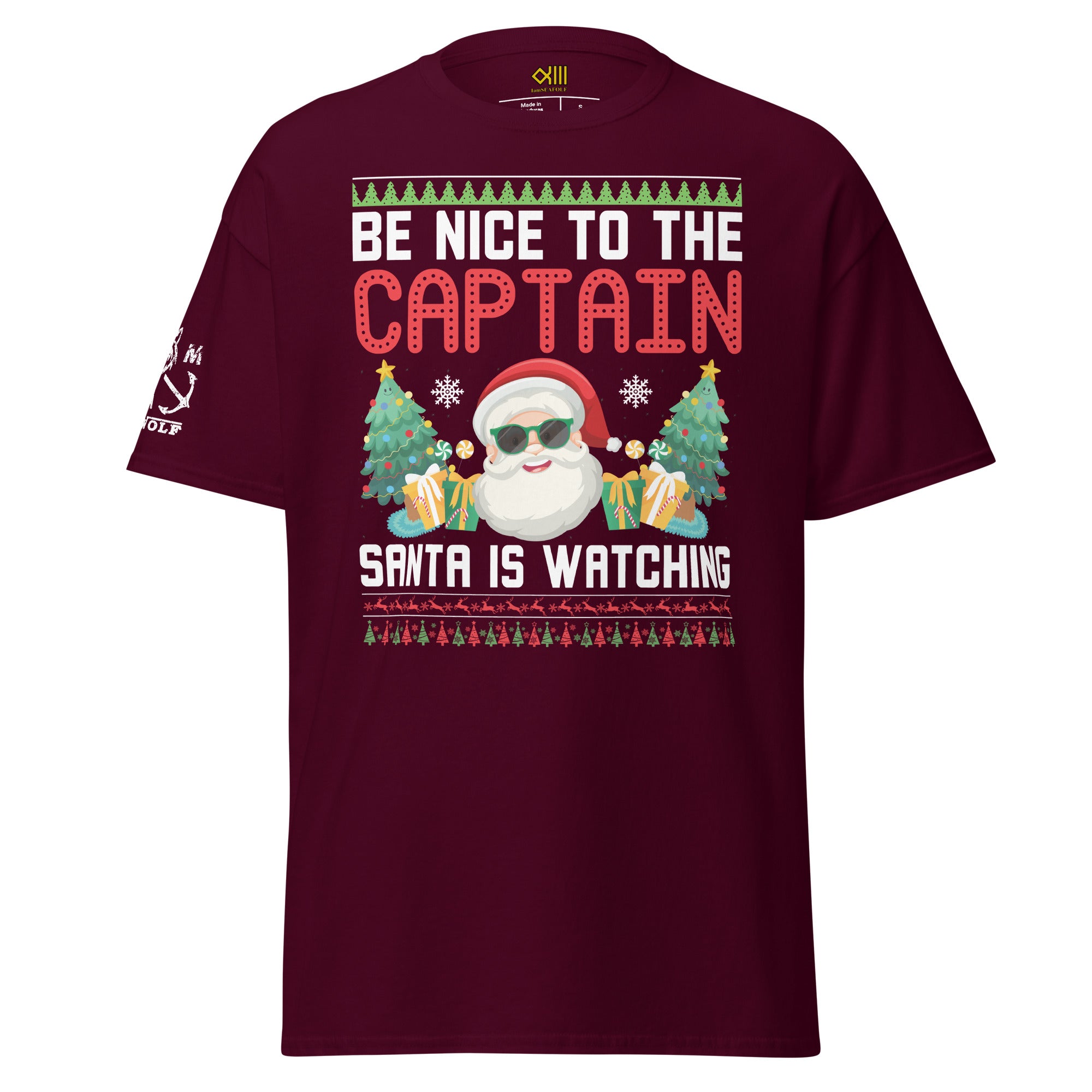 Christmas Captains T-Shirt - IamSEAWOLF shop