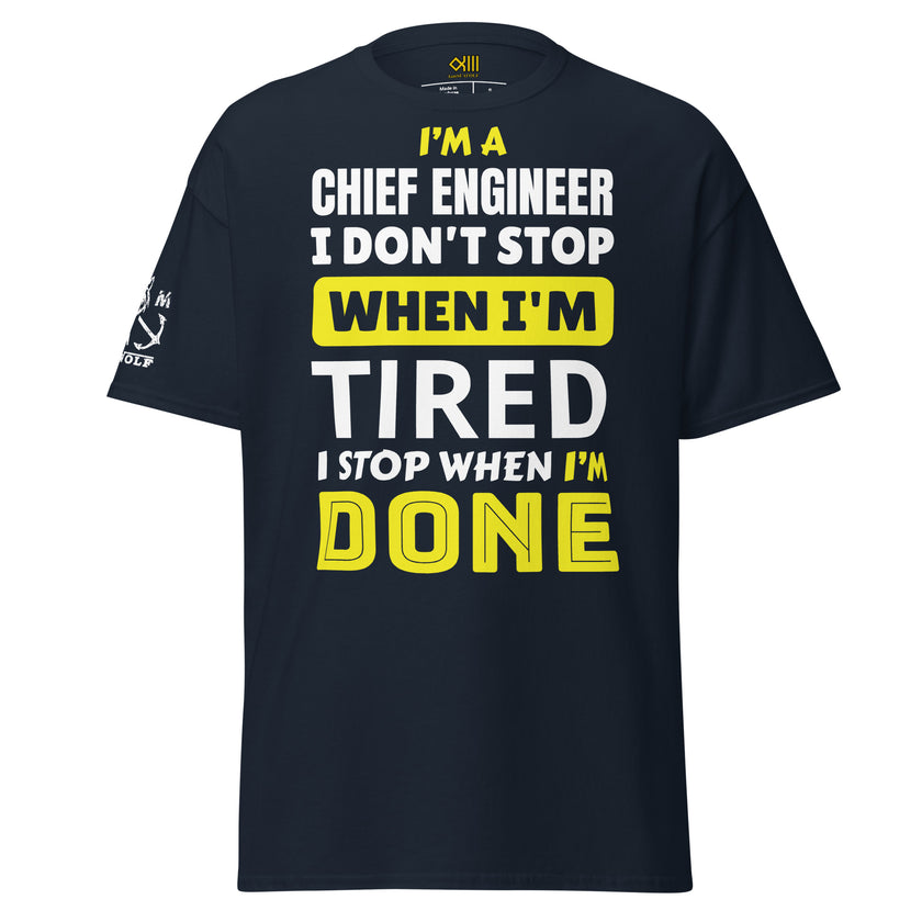 Chief engineer classic T-Shirt - IamSEAWOLF shop