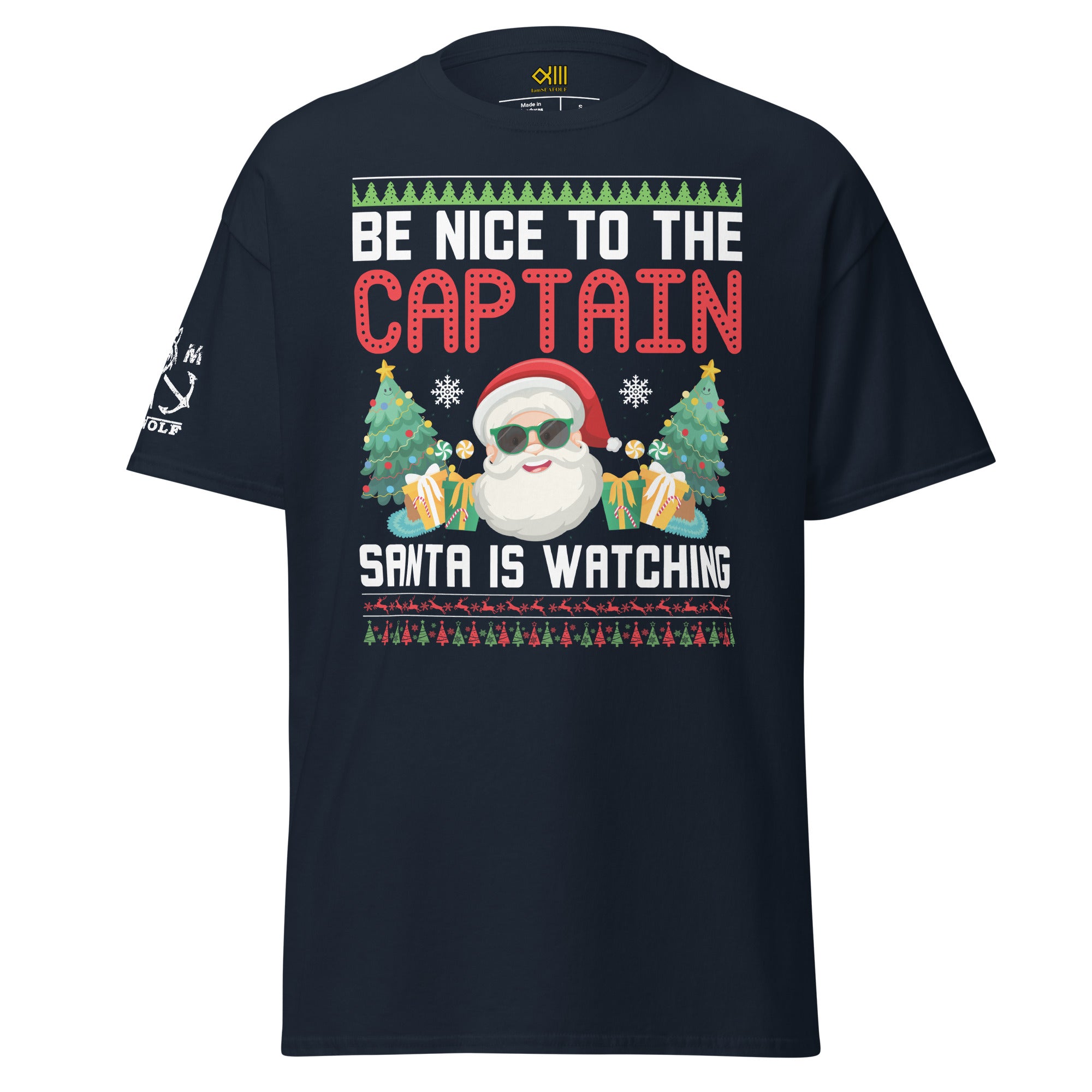 Christmas Captains T-Shirt - IamSEAWOLF shop