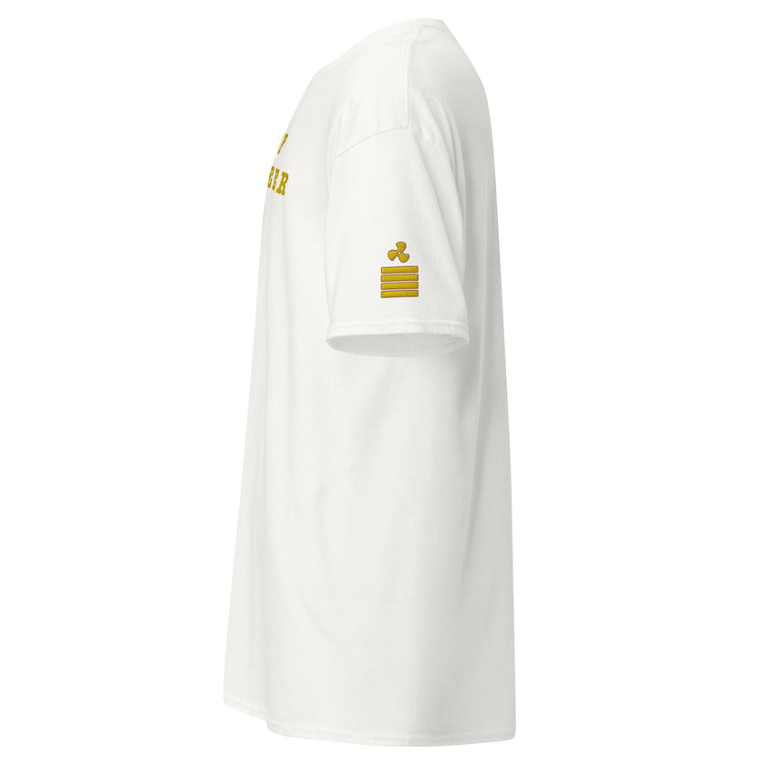 Chief Engineer uniform t-shirt with embroidery. - IamSEAWOLF shop