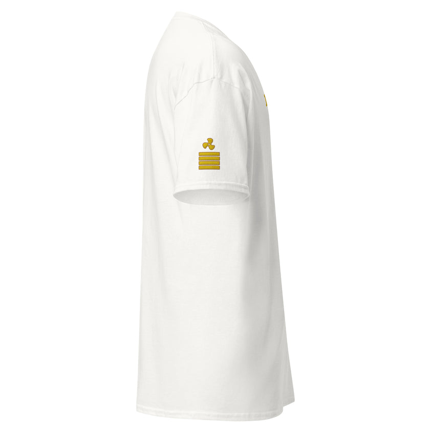 Chief Engineer uniform t-shirt with embroidery. - IamSEAWOLF shop