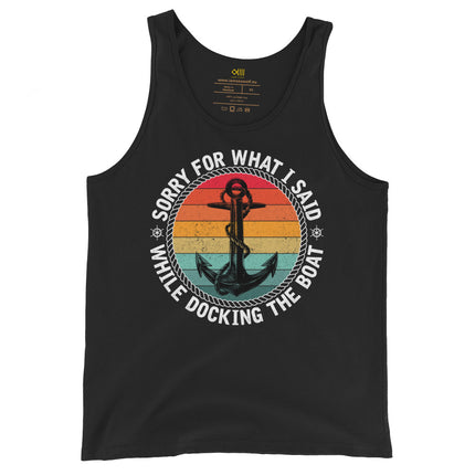 Men's Tank top Boat parking - IamSEAWOLF shop