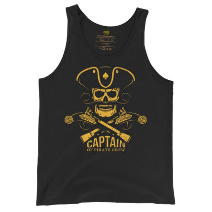 Men's Tank Top Captain of pirates crew - IamSEAWOLF shop
