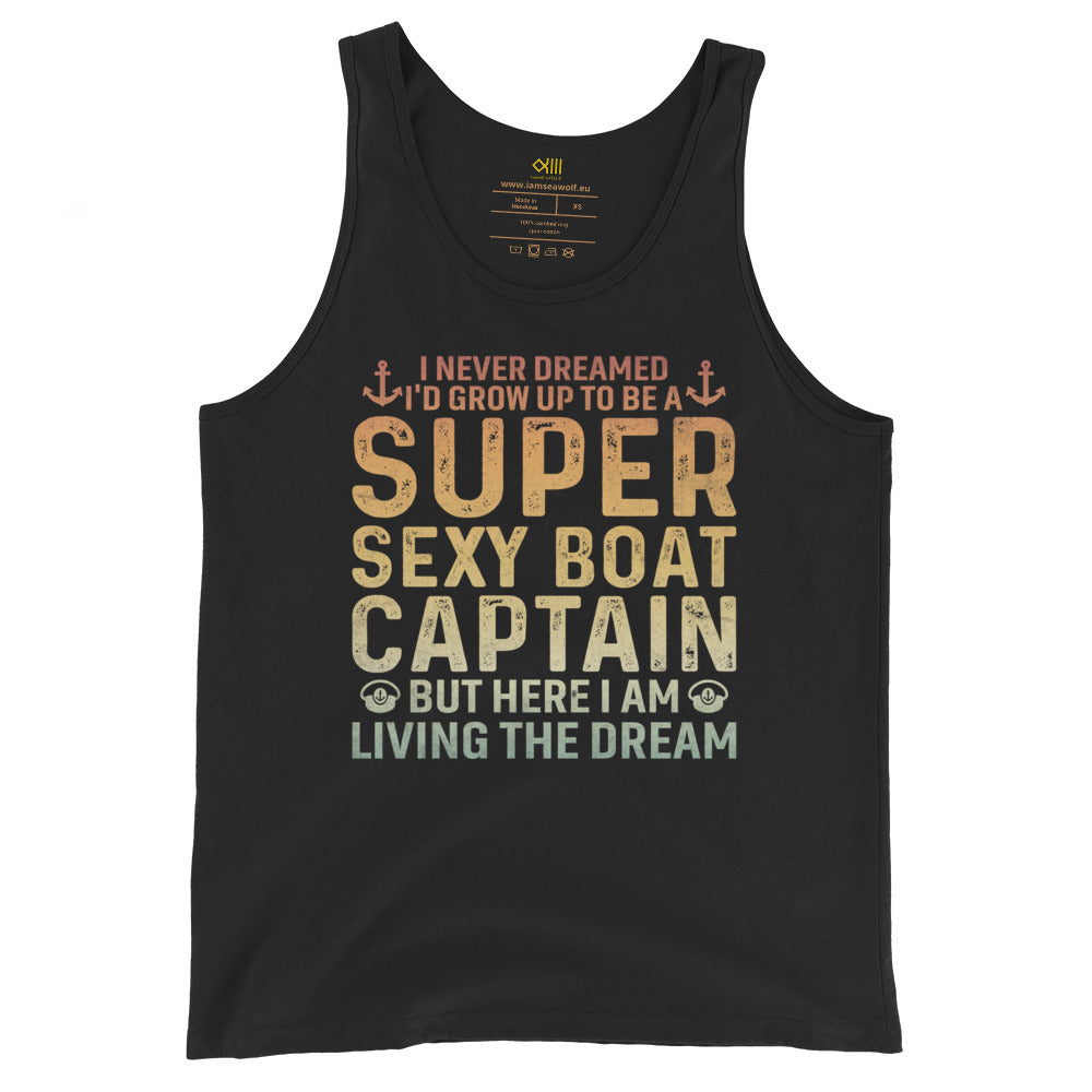 Tank Top Super sexy boat Captain - IamSEAWOLF shop
