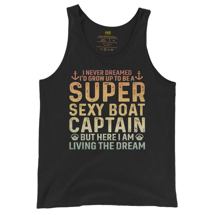 Tank Top Super sexy boat Captain - IamSEAWOLF shop