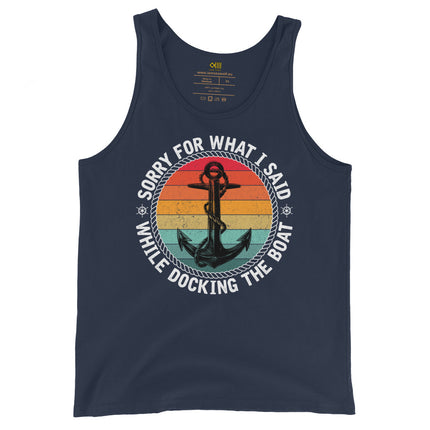 Men's Tank top Boat parking - IamSEAWOLF shop