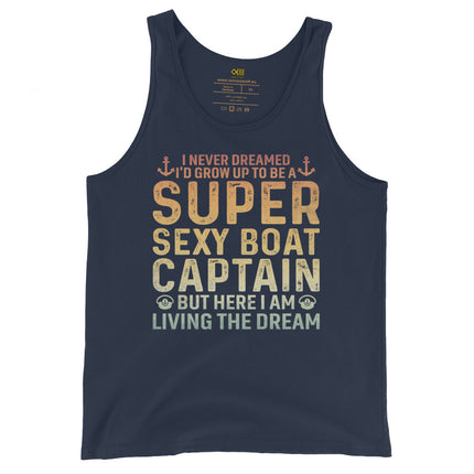 Tank Top Super sexy boat Captain - IamSEAWOLF shop