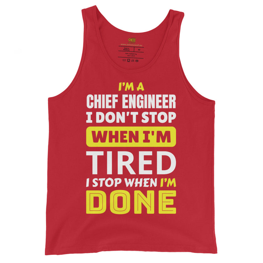 Men's Tank Top for Chief Engineer - IamSEAWOLF shop