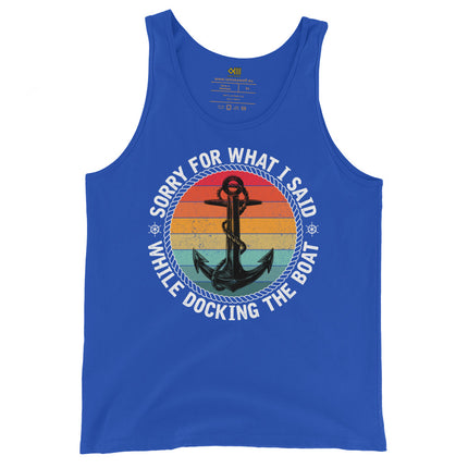 Men's Tank top Boat parking - IamSEAWOLF shop