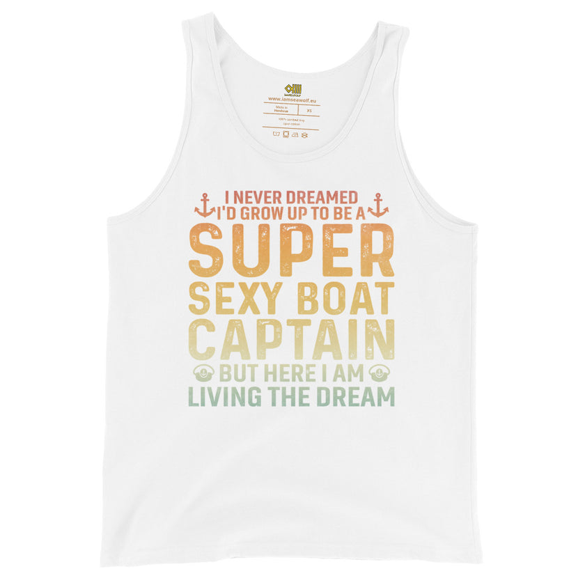 Tank Top Super sexy boat Captain - IamSEAWOLF shop
