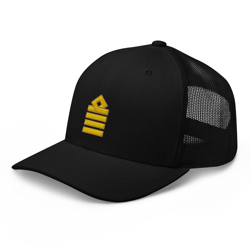Trucker Hat Captain (Choose epaulettes) - IamSEAWOLF shop
