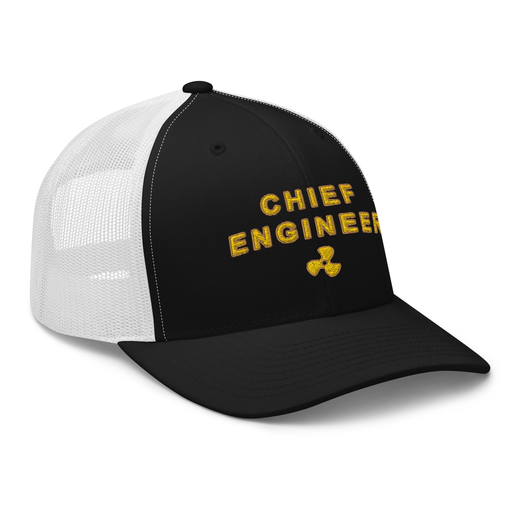 Trucker Cap with embroidery CHIEF ENGINEER