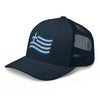 Trucker Cap with flag of Greece