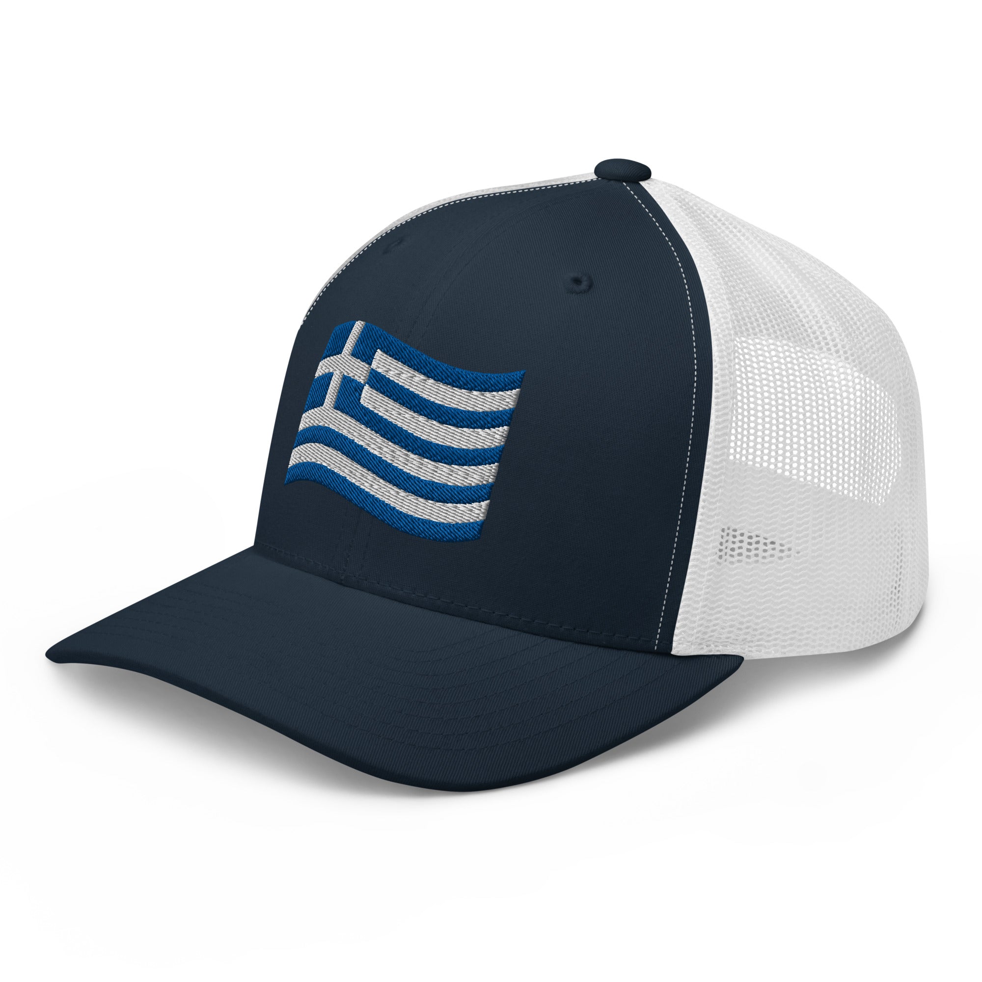 Trucker Cap with flag of Greece - IamSEAWOLF shop