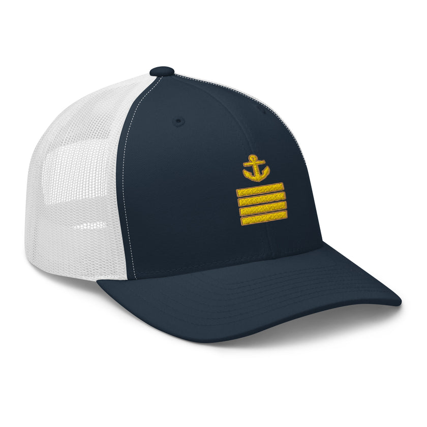 Super yacht Captain Trucker Cap - IamSEAWOLF shop