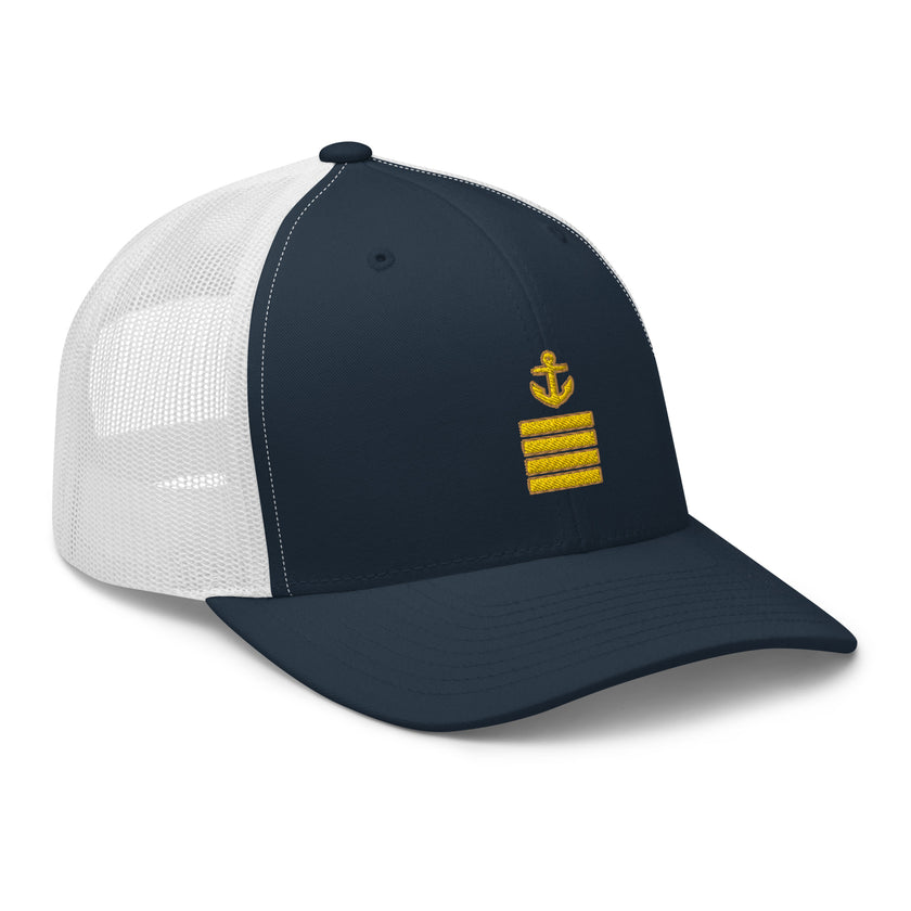 Trucker Hat Captain (Choose epaulettes) - IamSEAWOLF shop