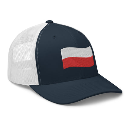 Trucker Cap with Polish flag