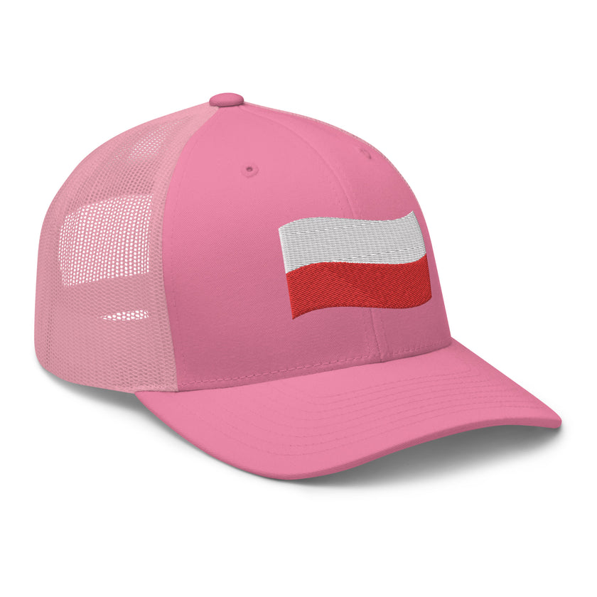 Trucker Cap with Polish flag - IamSEAWOLF shop