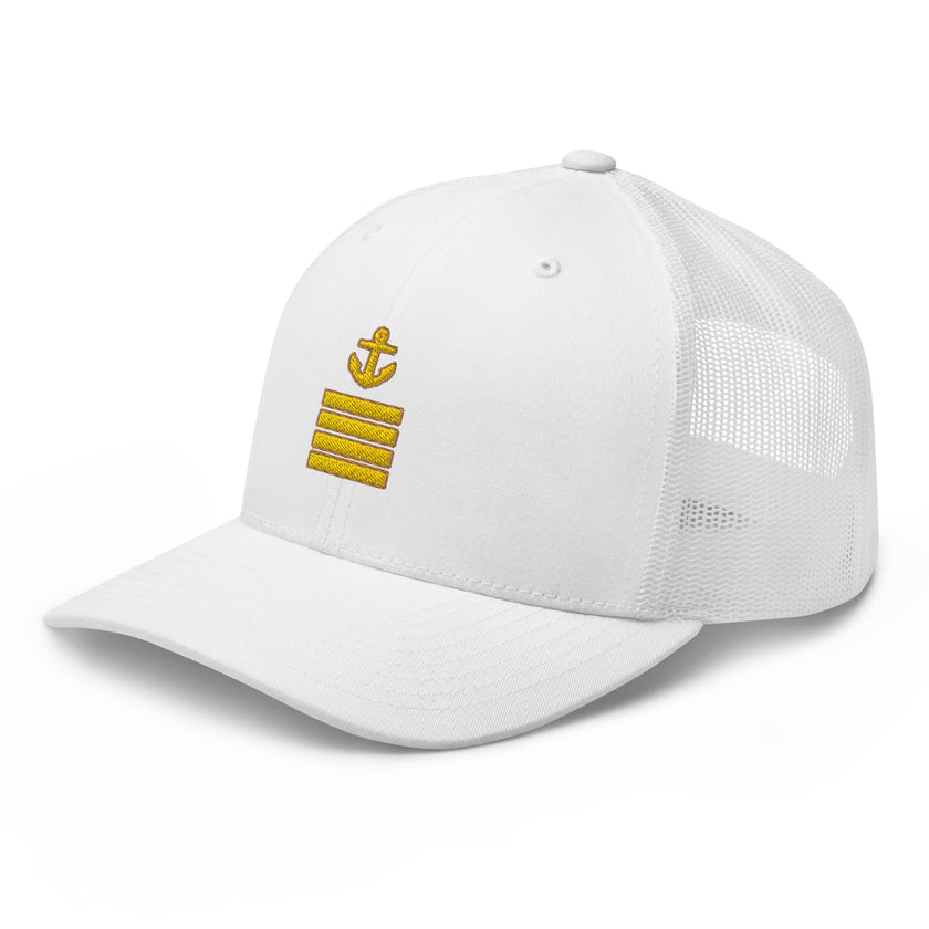 Super yacht Captain Trucker Cap - IamSEAWOLF shop