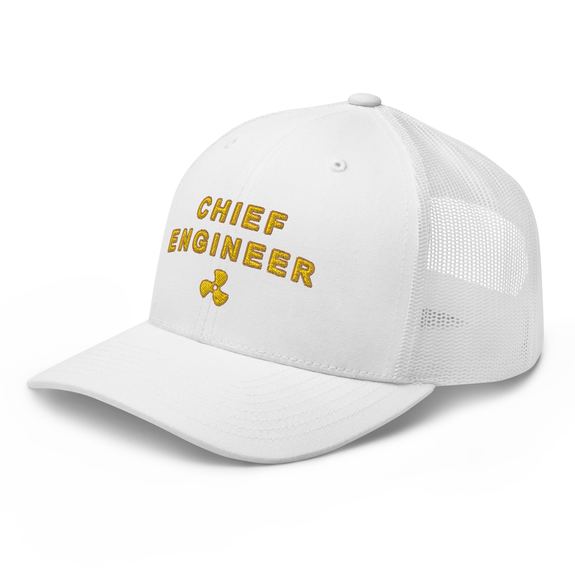 Trucker Cap with embroidery CHIEF ENGINEER