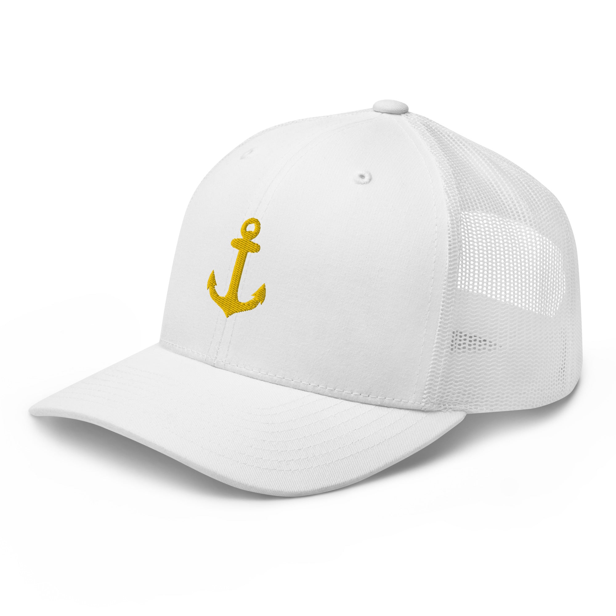 Trucker Cap with Anchor - IamSEAWOLF shop