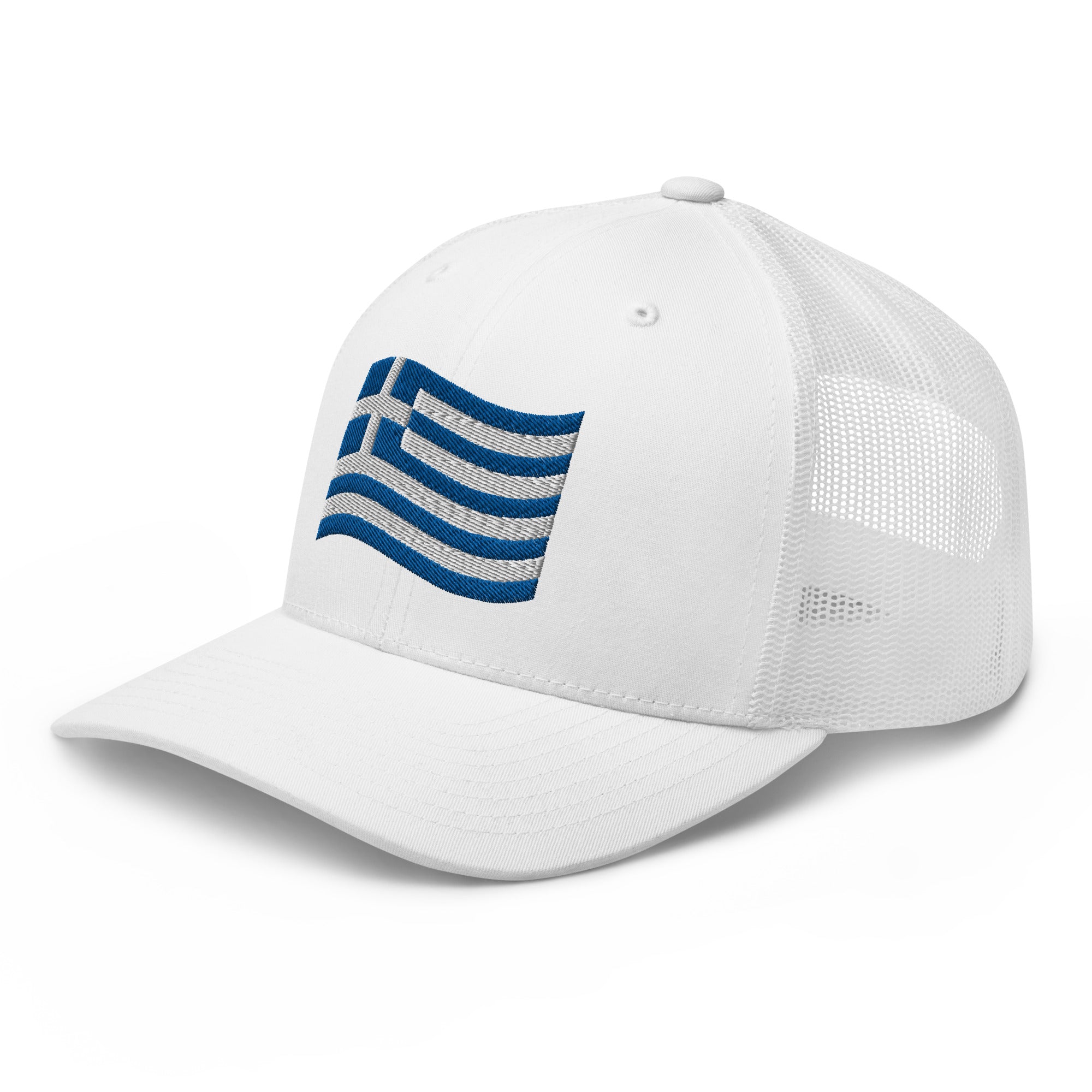 Trucker Cap with flag of Greece - IamSEAWOLF shop