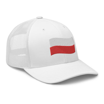 Trucker Cap with Polish flag