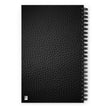 Printed  spiral notebook with four stripes (Rhombus epaulettes)