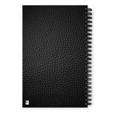 Printed  spiral notebook with four stripes (Rhombus epaulettes) - IamSEAWOLF shop