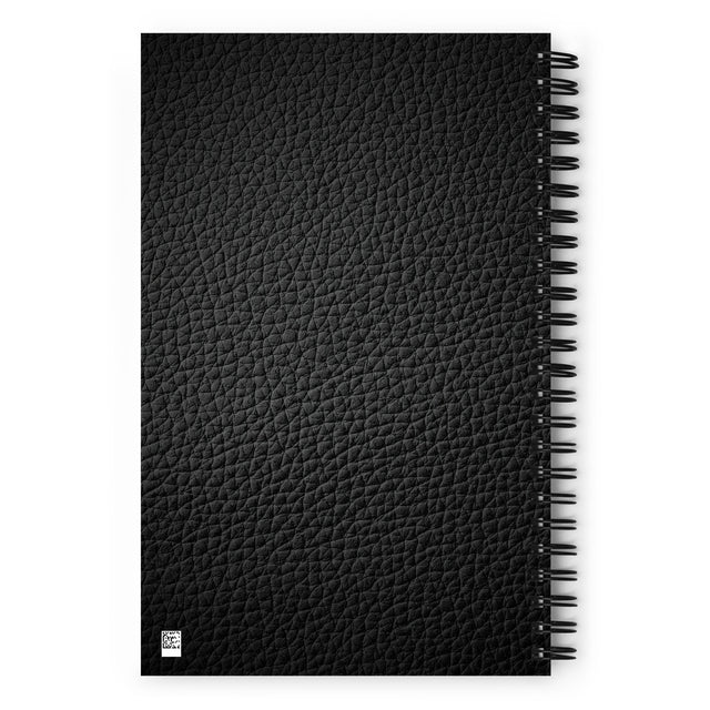 Printed  spiral notebook with four stripes (Rhombus epaulettes) - IamSEAWOLF shop